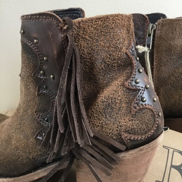 NEW Liberty Black Lana Napa Cobre fringe bootie (7) - Picture 10 of 14